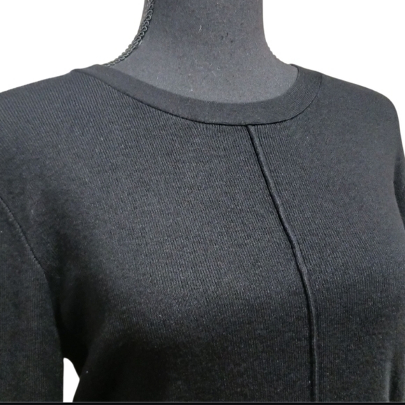 Love Token Pleat Cuff Sweater Shift Dress - Picture 5 of 12